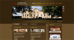 Desktop Screenshot of chambres-hotes-maucaillou.com